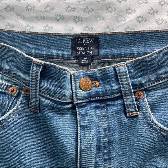 J. Crew Women’s Essential Straight Jeans - Picture 6 of 8
